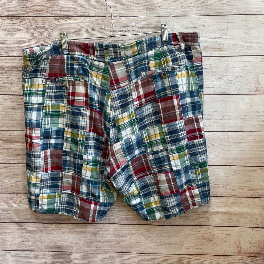 SIEGFRIED MADRAS PATCHWORK SHORTS - Picture 3 of 4